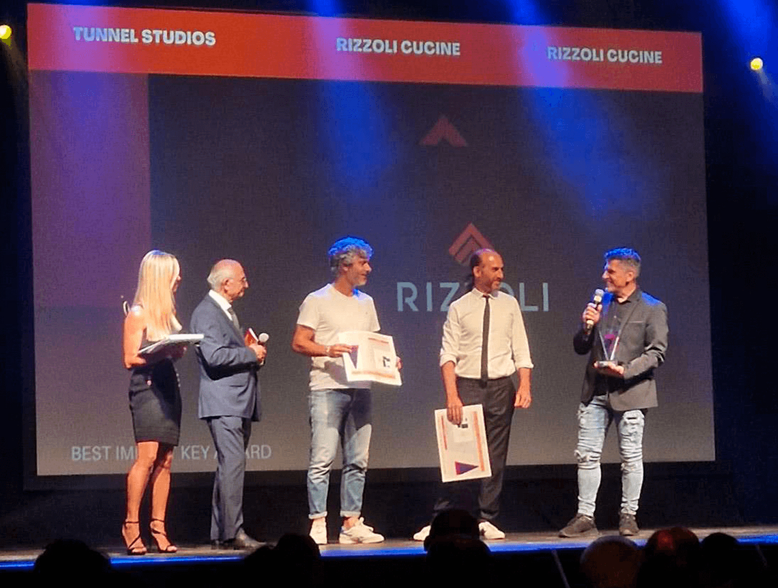 Tunnel Studios vince il premio speciale “Best Impact Key Award” al 20° Press, Outdoor & Promotion del Gruppo Media Key per la nuova Brand Identity di Rizzoli.