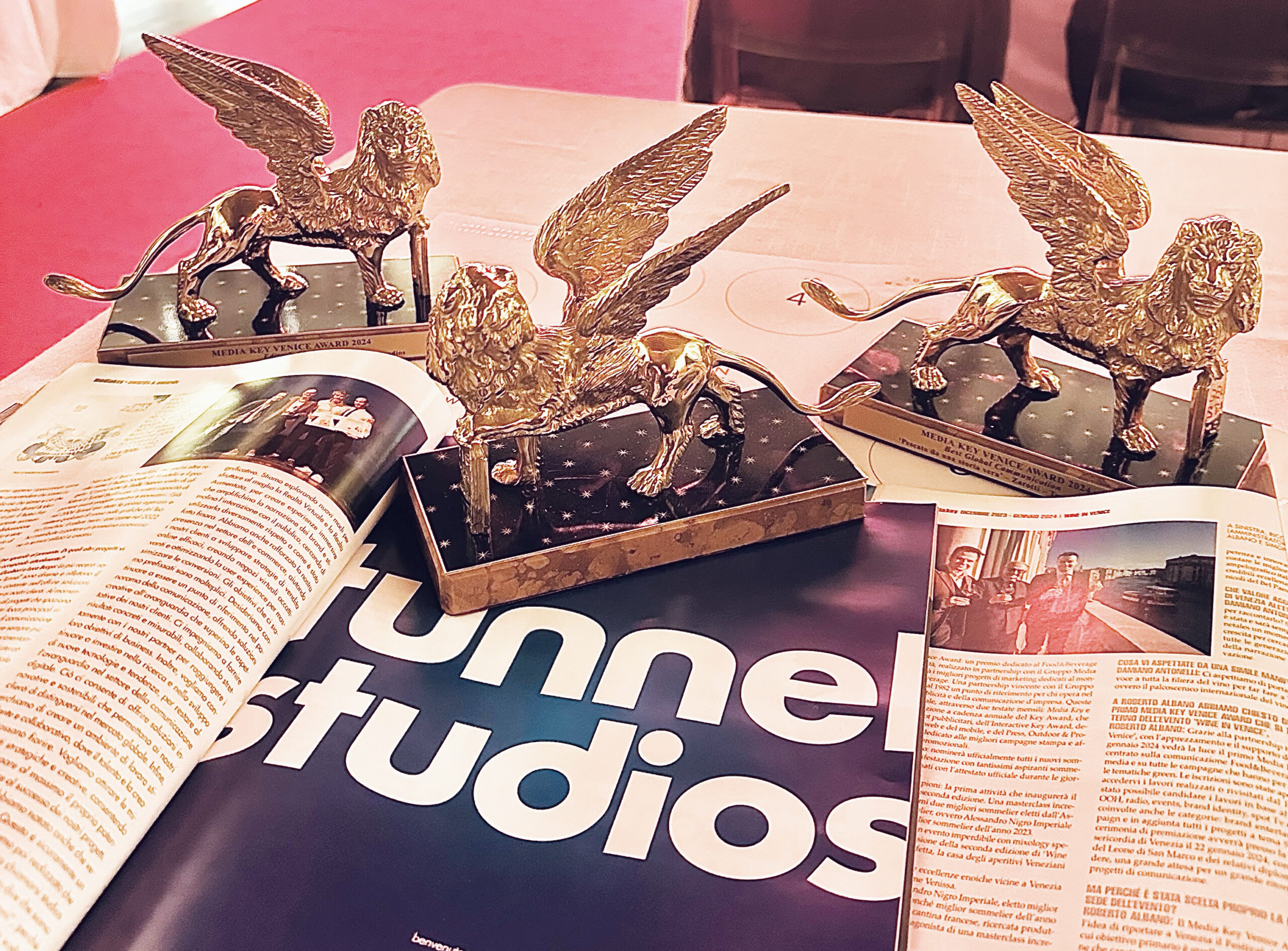 Tunnel Studios trionfa al 1° Media Key Venice Award